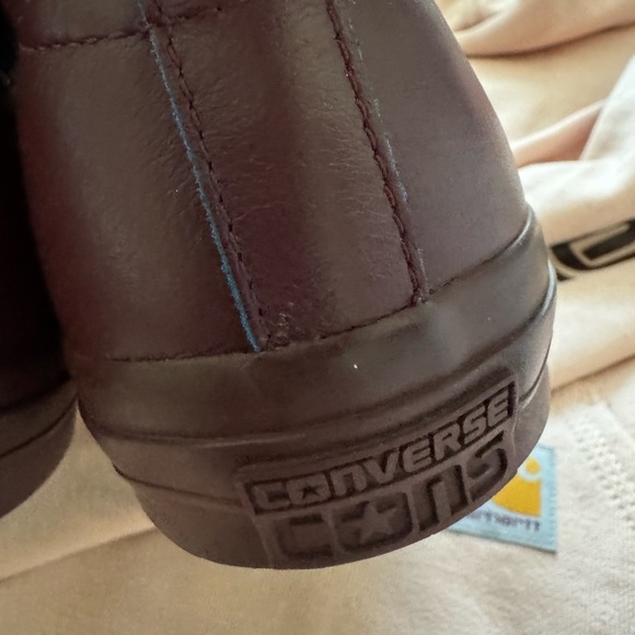 Converse One Star Pro Mid Shoes Deep Bordeaux RARE & GETTING RARER!!! - Picture 4 of 16